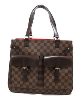 Louis Vuitton Pre-Owned: Коричневая сумка-шоппер 