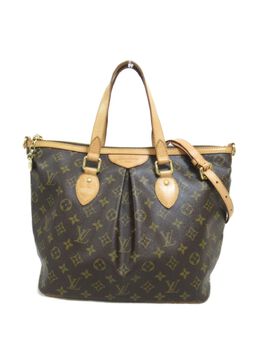 Louis Vuitton Pre-Owned: Коричневая сумка-шоппер 