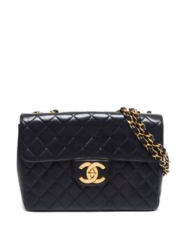 CHANEL Pre-Owned: Чёрная сумка 