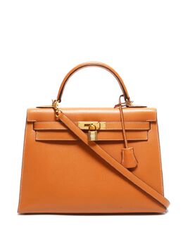 Hermès Pre-Owned: Оранжевая сумка 