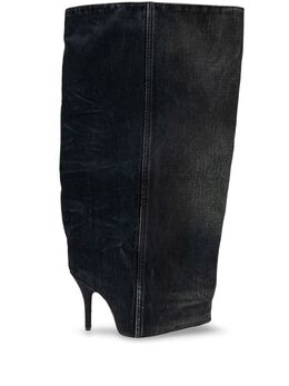 Balenciaga: Чёрные ботинки 