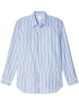 Comme Des Garçons Shirt: Рубашка в полоску 