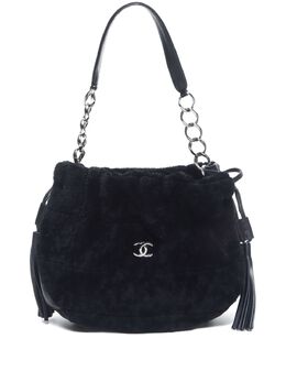 CHANEL Pre-Owned: Чёрная сумка 