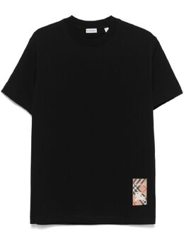Burberry: Хлопковая футболка 