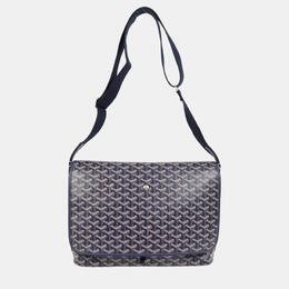 Goyard: Голубая сумка 