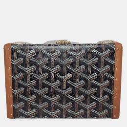 Goyard: Чёрная сумка 