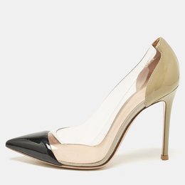 Gianvito Rossi: Чёрные туфли  Plexi