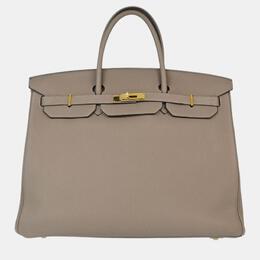 Hermes: Серая сумка  Birkin 40