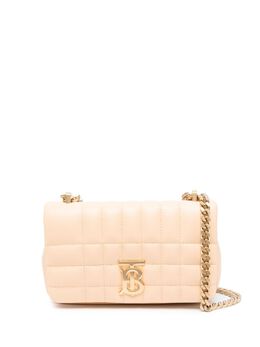 Burberry: Бежевая сумка  Monogram