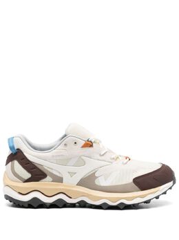 Mizuno: Бежевые кроссовки 