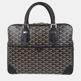 Goyard: Чёрный портфель 