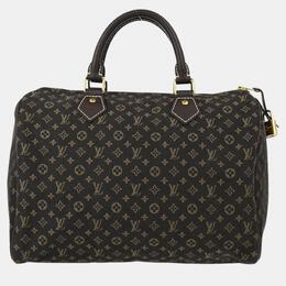 Louis Vuitton: Коричневая сумка  Speedy 30