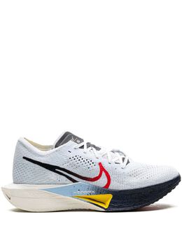 Nike: Белые кроссовки 