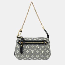 Louis Vuitton: Серая сумка  Pochette Accessoires