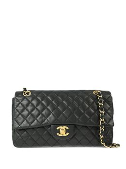 CHANEL Pre-Owned: Чёрная сумка 