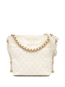 CHANEL Pre-Owned: Белая сумка 