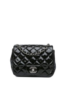 CHANEL Pre-Owned: Чёрная сумка через плечо 