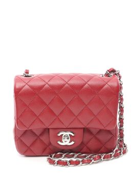 CHANEL Pre-Owned: Красная сумка 