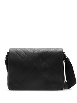 Burberry: Чёрная сумка 