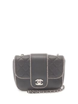 CHANEL Pre-Owned: Чёрная сумка 