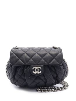 CHANEL Pre-Owned: Чёрная сумка 