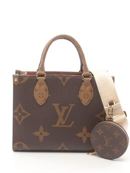 Louis Vuitton Pre-Owned: Коричневая сумка 