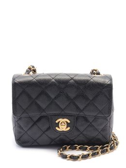 CHANEL Pre-Owned: Чёрная сумка 