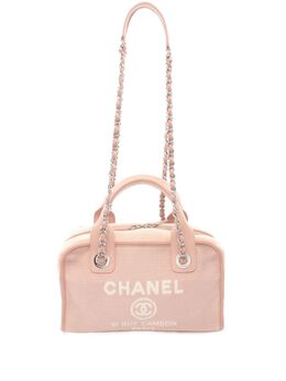 CHANEL Pre-Owned: Розовая сумка-шоппер 