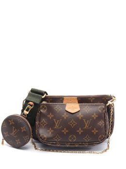 Louis Vuitton Pre-Owned: Коричневая сумка 