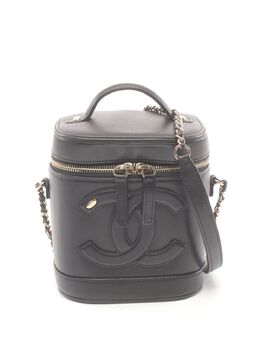 CHANEL Pre-Owned: Чёрная сумка 