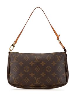 Louis Vuitton Pre-Owned: Коричневая сумка 
