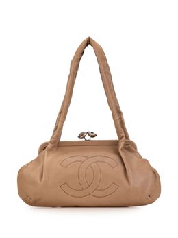 CHANEL Pre-Owned: Коричневая сумка 