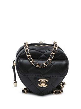 CHANEL Pre-Owned: Чёрное колье 