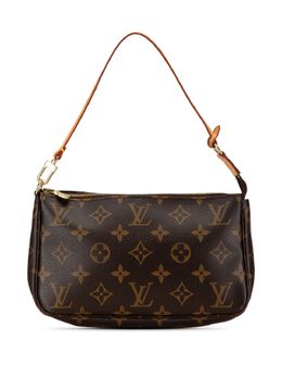 Louis Vuitton Pre-Owned: Коричневая сумка 