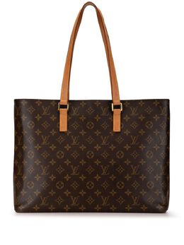 Louis Vuitton Pre-Owned: Коричневая сумка-шоппер 