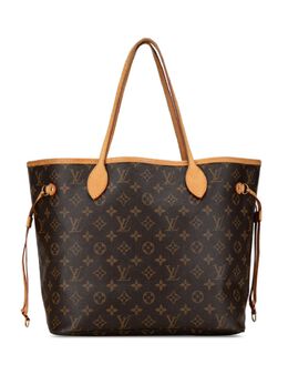 Louis Vuitton Pre-Owned: Коричневая сумка-шоппер 