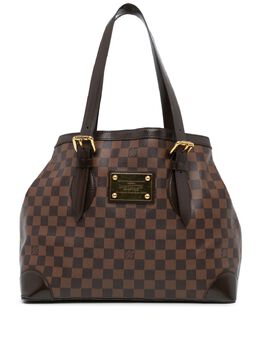 Louis Vuitton Pre-Owned: Коричневая сумка-шоппер 