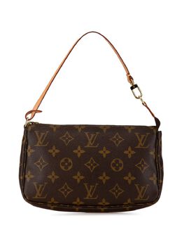 Louis Vuitton Pre-Owned: Коричневая сумка 