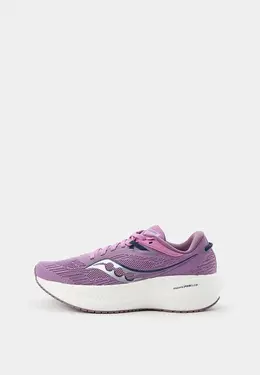 Saucony: Фиолетовые кроссовки 