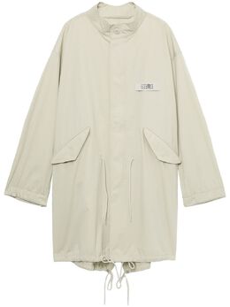 MM6 Maison Margiela: Белый пуховик 