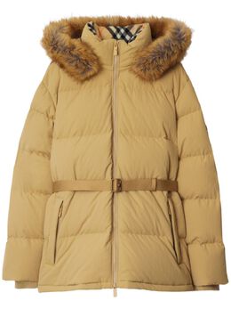 Burberry: Жёлтая куртка 