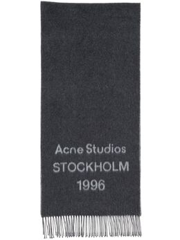 Acne Studios: Шарф с принтом 