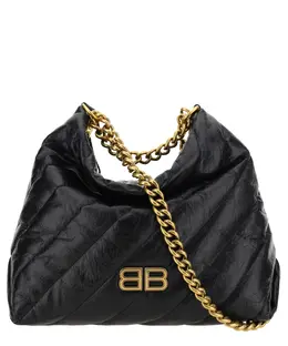 Balenciaga: Чёрная сумка 