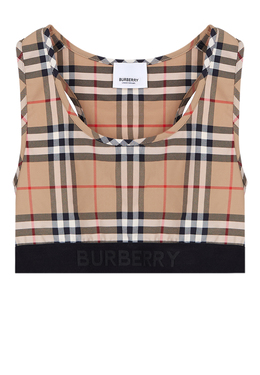 BURBERRY: Бежевый топ 