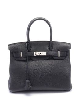 Hermès Pre-Owned: Чёрная сумка 