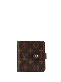 Louis Vuitton Pre-Owned: Коричневый кошелёк 