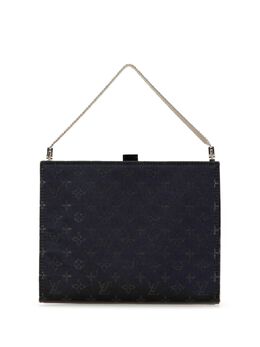 Louis Vuitton Pre-Owned: Чёрная сумка 