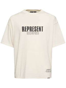 REPRESENT: Белая футболка 