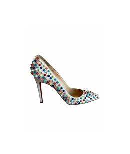 CHRISTIAN LOUBOUTIN: Белые туфли 