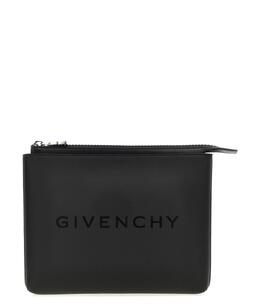 GIVENCHY: Клатч с принтом 